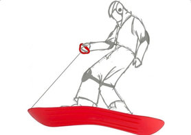 Snowboard junior slee